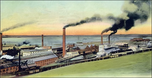 Waste ran from these factories into Onondaga Lake